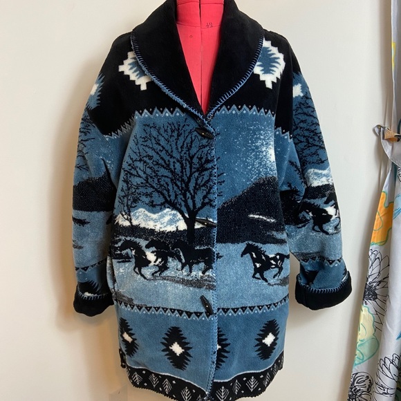 denali reversible fleece coat